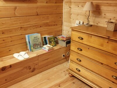 chambre étage livres et jeux enfants